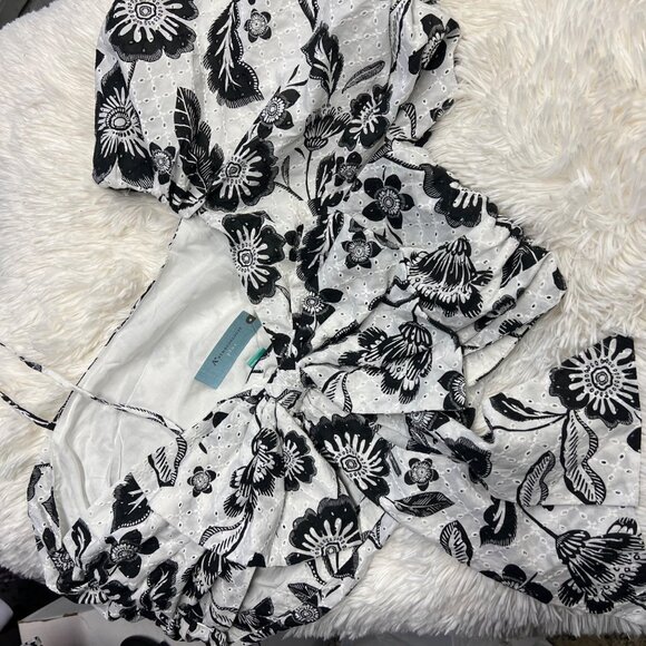 Antropologie Maeve women plus size one shoulder cropped blouse - Picture 10 of 12